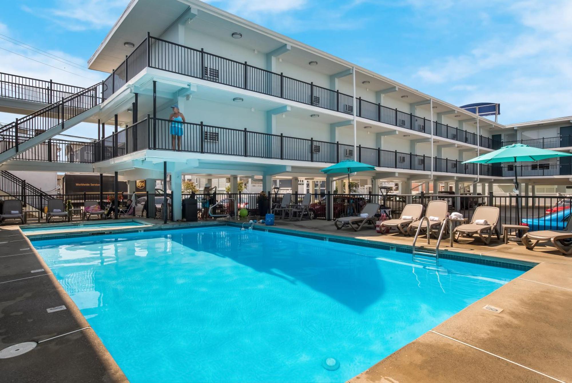 Hotel Cabana Oceanfront/Boardwalk North Wildwood Bagian luar foto