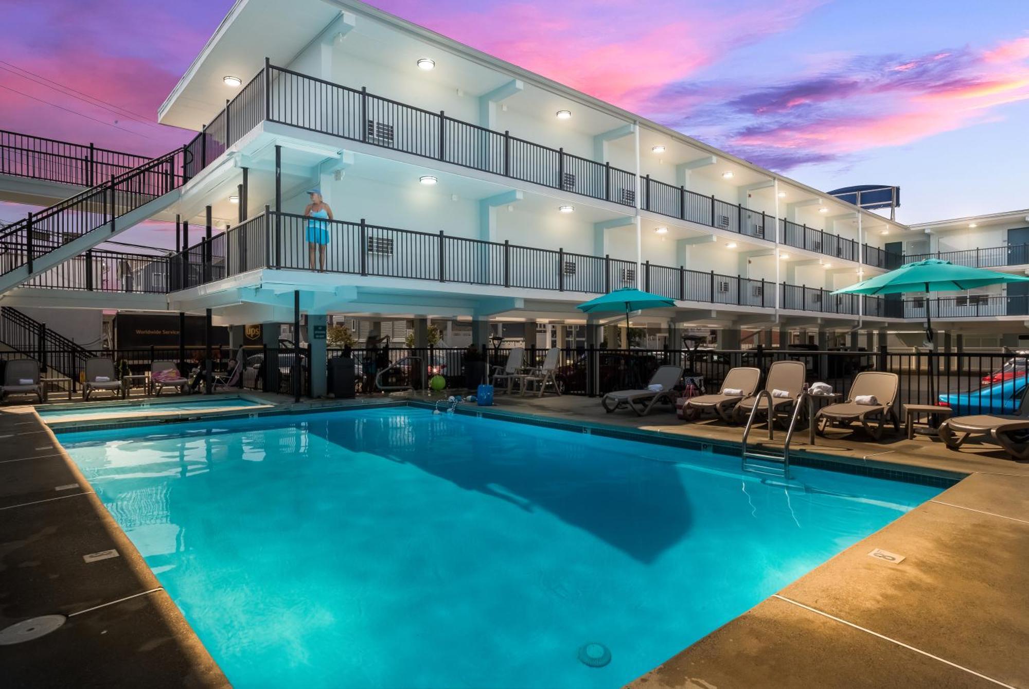 Hotel Cabana Oceanfront/Boardwalk North Wildwood Bagian luar foto